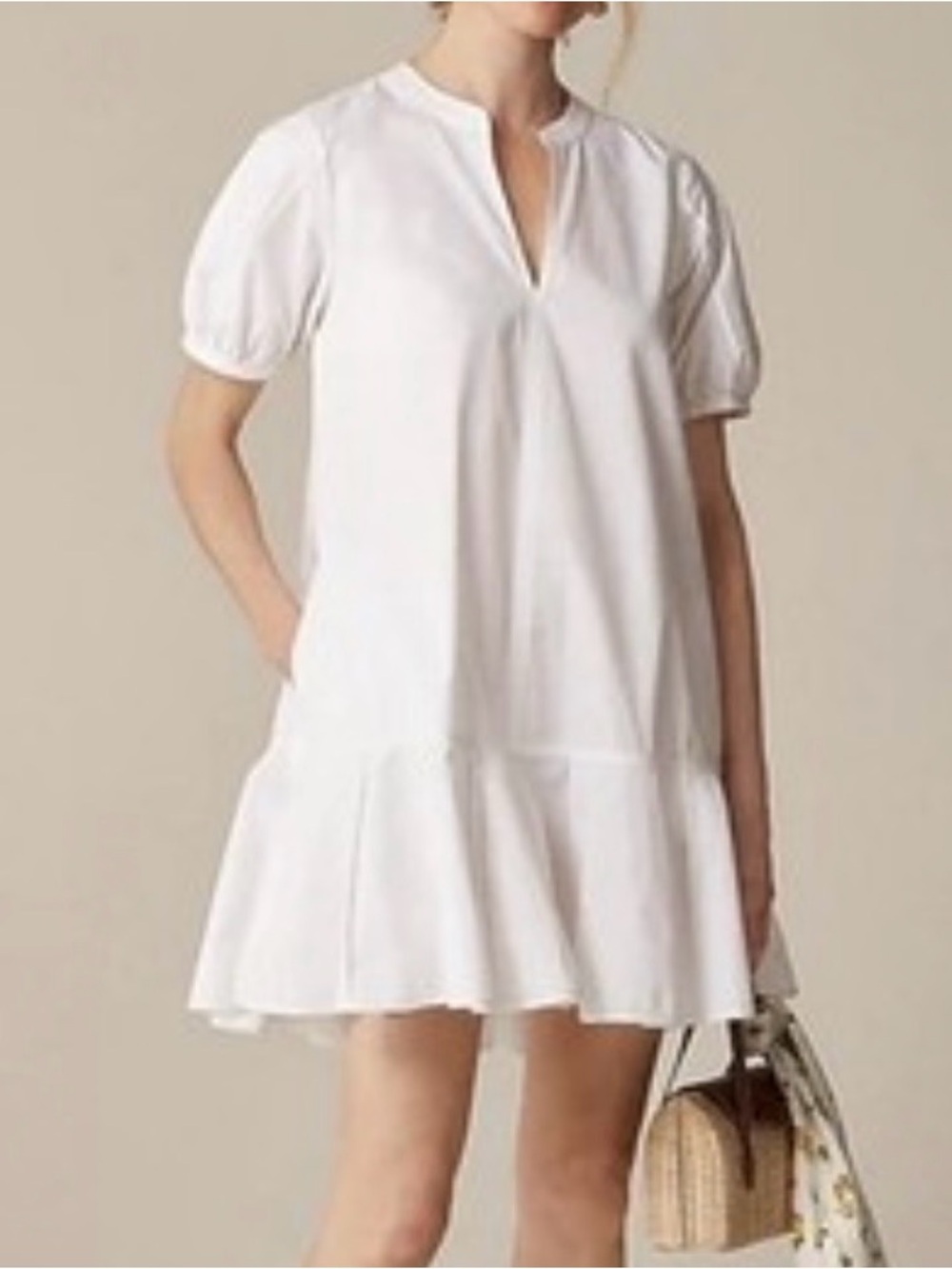 NWT J. Crew Delilah Dress Cotton Poplin XL